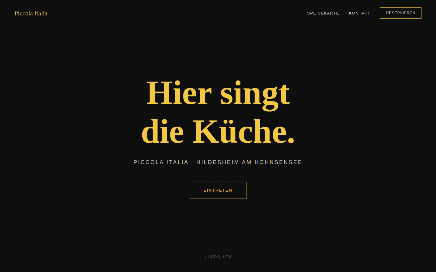 Screenshot Piccola Italia Hildesheim